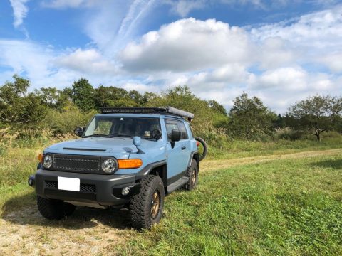 GOOUT CAMP　富士山　ふもとっぱらキャンプ場　アウトドア　ARB　ルーフトップテント　ペンドルトン　ランドクルーザー　ハイエース　プラド　FJクルーザー　 (4)